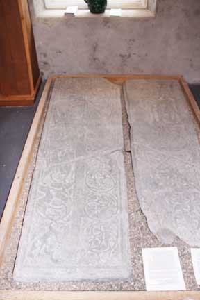 McLean stone with two handed sword