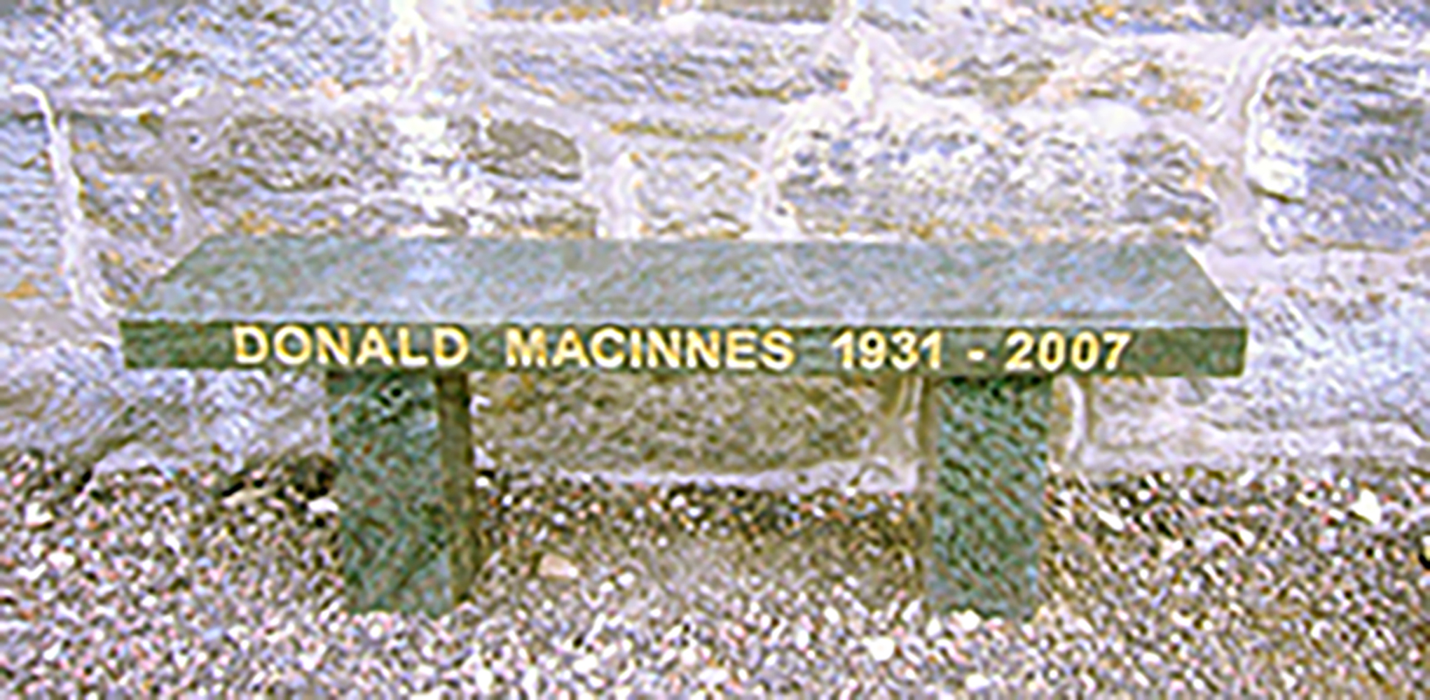 Donald MacInnes Bench