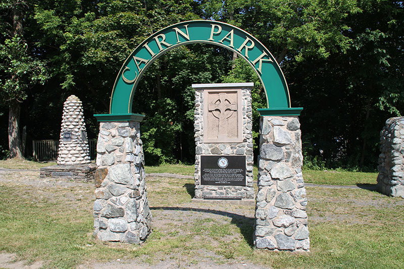 Cairn Park Entrance Close up