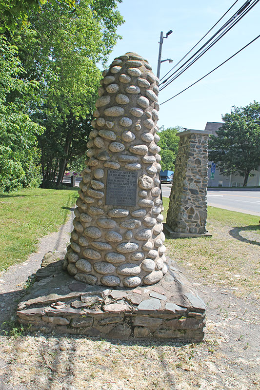 Clan MacDougal marker north center