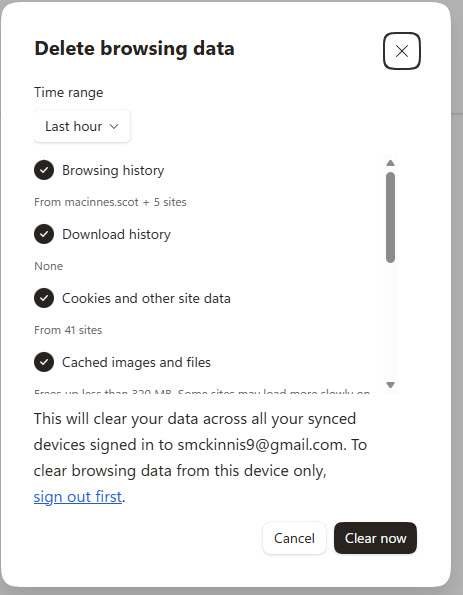 Edge Clear Data Pcik