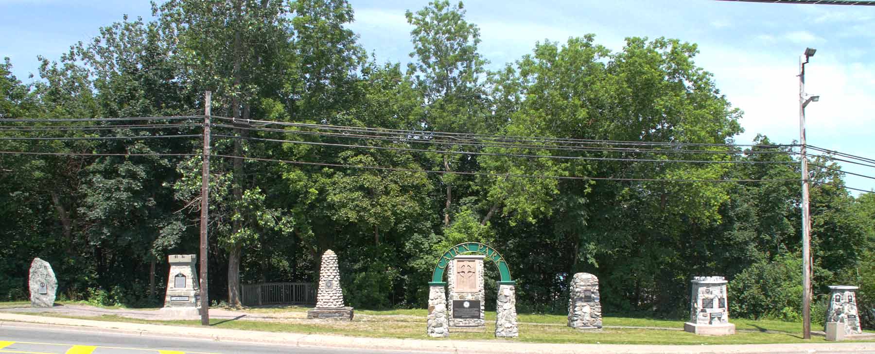 Cairn Park in Antigonish Nova Scotia