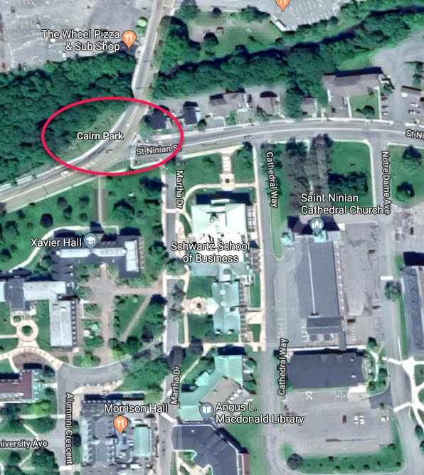 Google map of Cairn Park