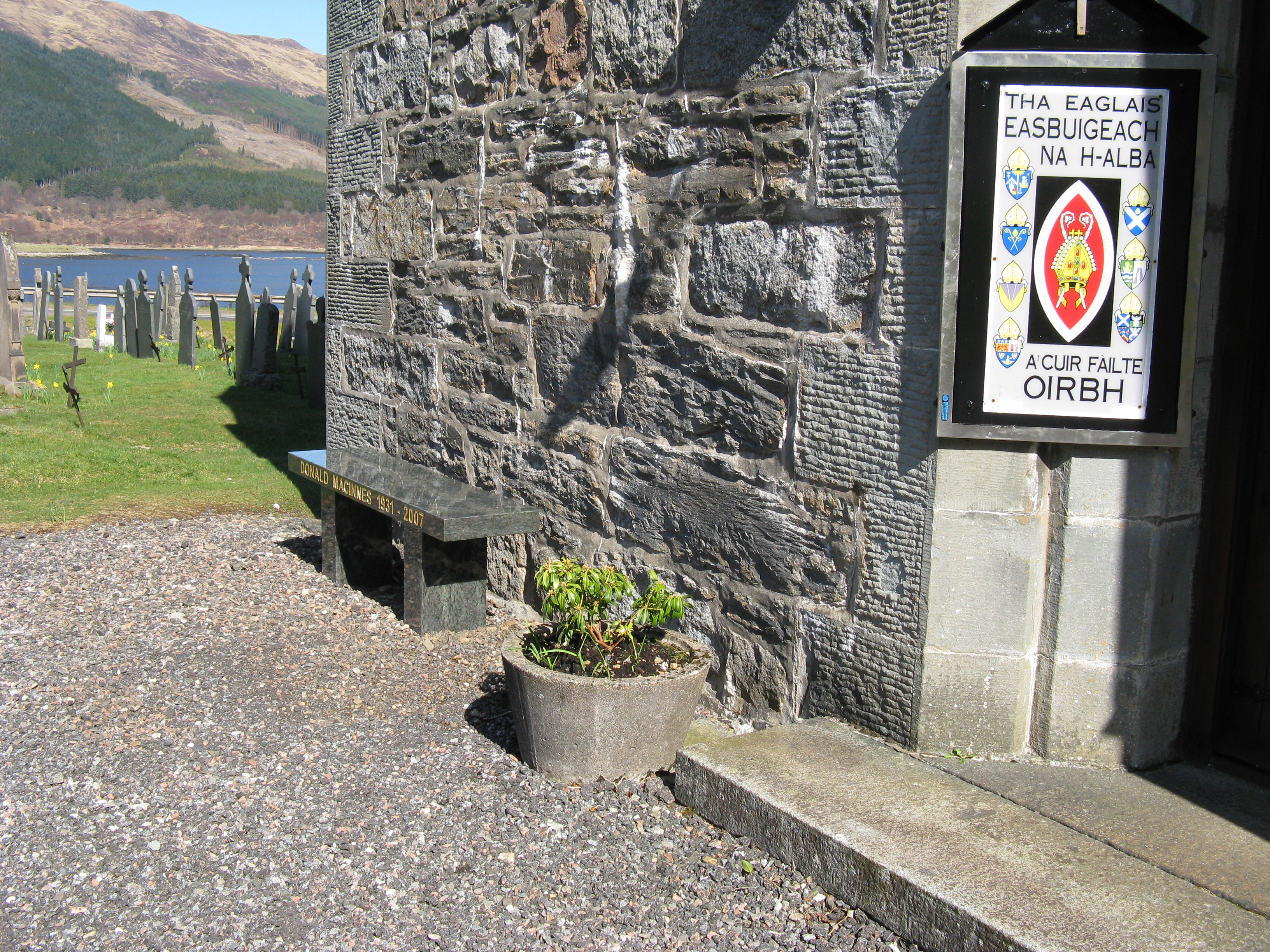 Corner of Ballachulish Church