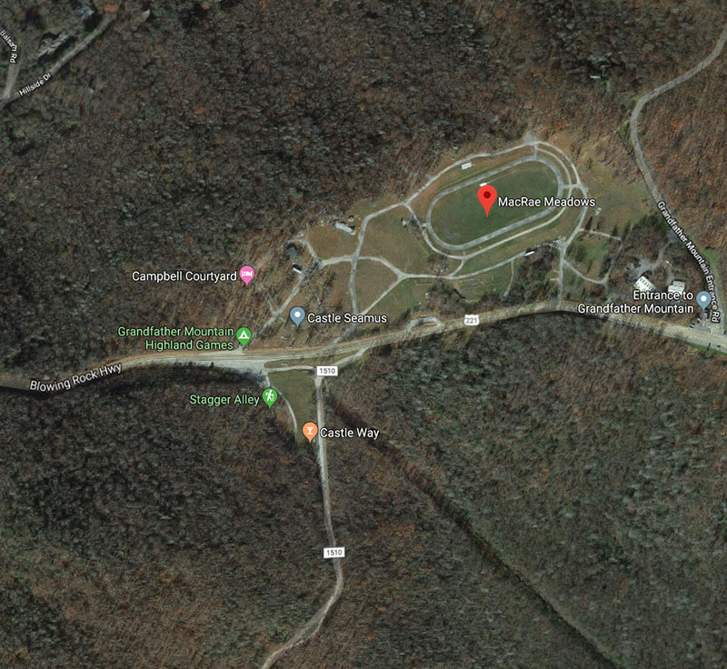 MacRae Meadows satellite map