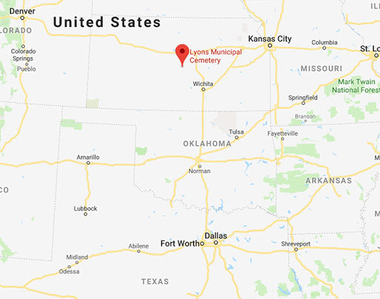 Kansas map