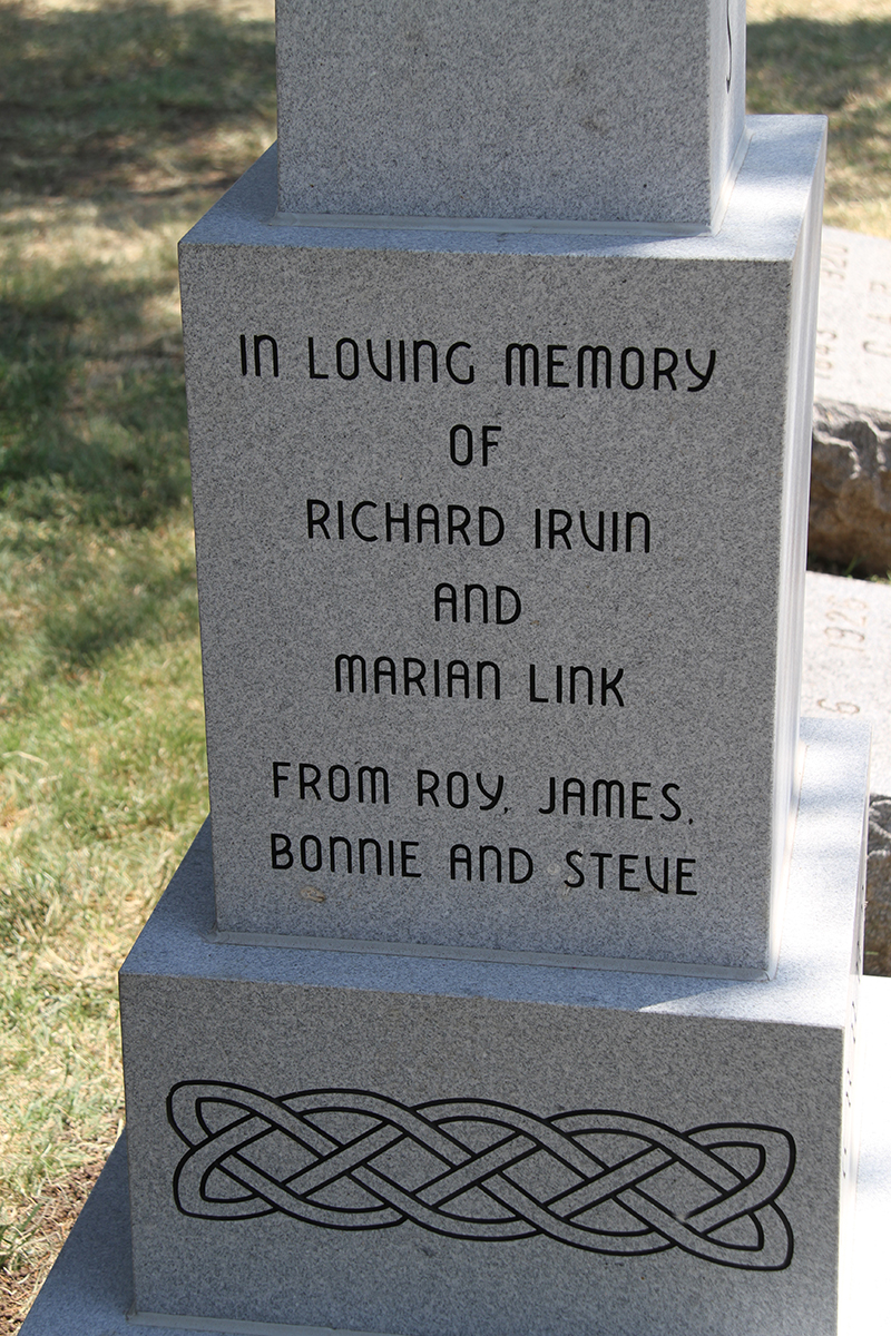 Enscription on the stone